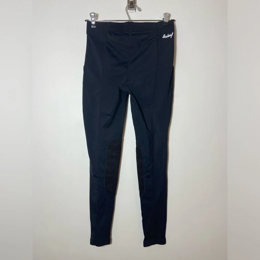 BALEAF Leggings Size L Tights Black Equestrian Patch SPF 50+ New - Picture 6 of 9